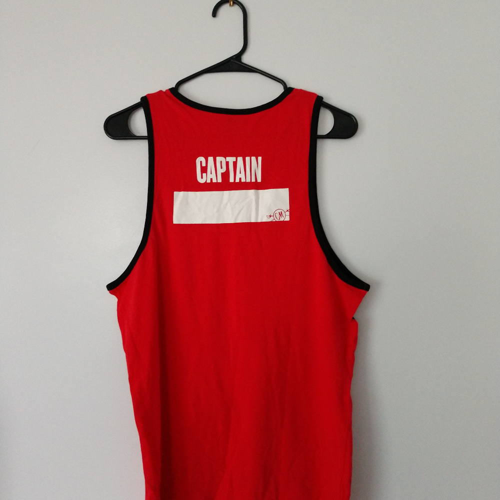 Captain Morgan Ringer Tank Top Size Medium - Picture 2 of 3